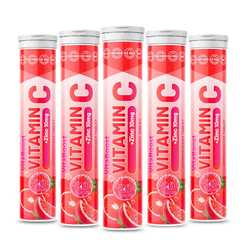 Vitamin C Tablets Factory - Private Label 1000mg with Zinc for Adults