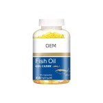 Fish Oil Soft Capsule Factory - OEM Custom 1000 Capsules EPA Omega 3