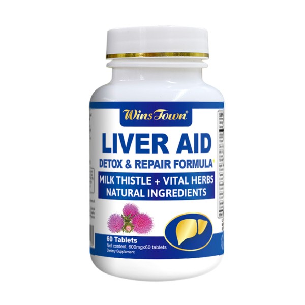 Liver Aid Detox Formula Supplier - OEM Custom Milk Thistle Healthy Liver