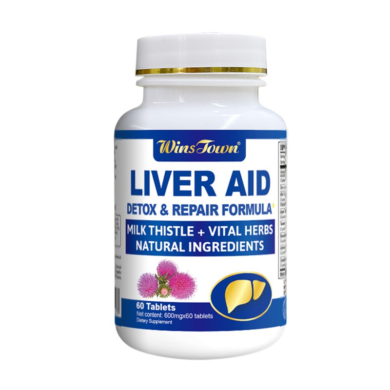Liver Aid Detox Formula Supplier - OEM Custom Milk Thistle Healthy Liver