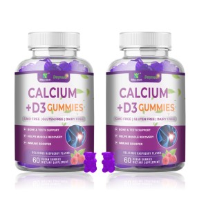 Calcium D3 Gummies Factory - OEM Custom Halal GMP Certified Vitamin
