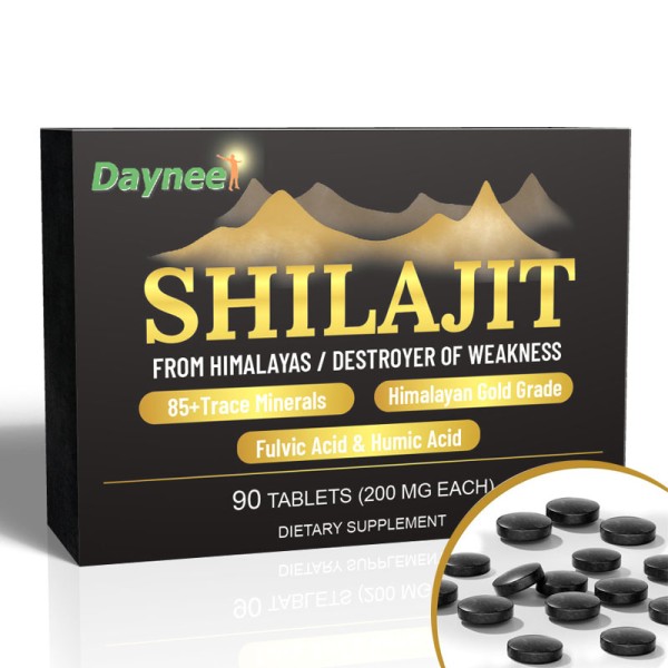 Shilajit Tablets Supplier - OEM Custom Organic Natural Himalayan Pure