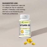 Vitamin D3 Softgel Supplier - OEM Custom Food Grade Vitamin D Capsule