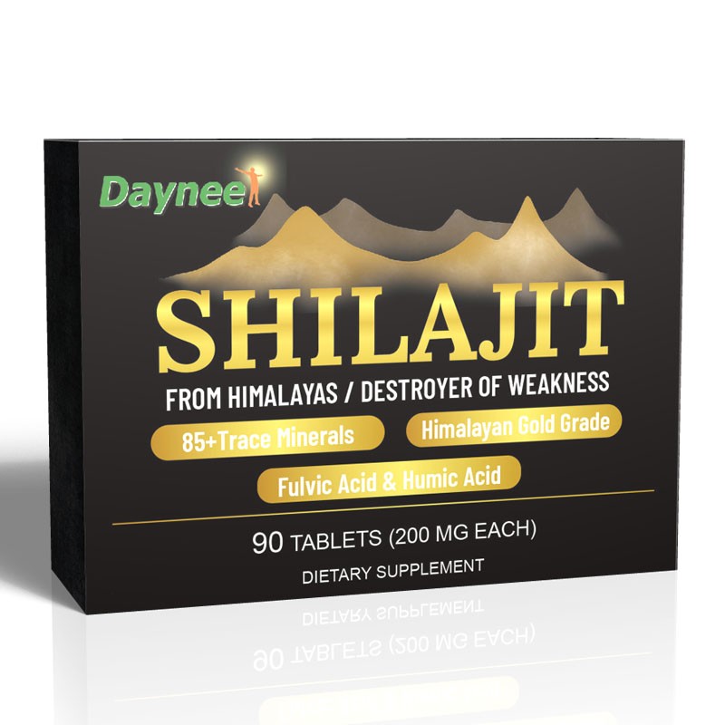 Shilajit Tablets Supplier - OEM Custom Fulvic Acid Organic Minerals