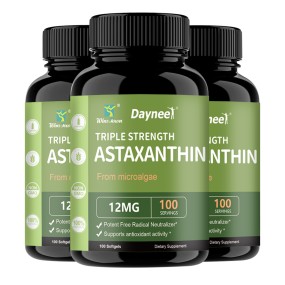 Astaxanthin Soft Capsules Manufacturer - OEM Halal Omega-3 EPA DHA