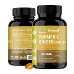 Turmeric Curcumin Capsules Supplier - OEM Custom Ginger Herbal Supplements