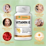 Vitamin E Soft Gel Capsules Manufacturer - Private Label Immunity Skin Support