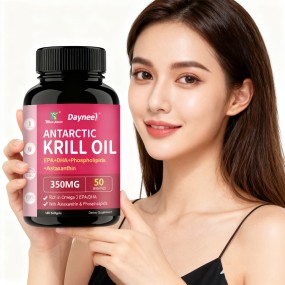 Antarctic Krill Oil Capsules Factory - OEM Custom Omega-3 EPA DHA Phospholipids