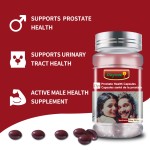 Prostate Health Capsules Factory - OEM Custom Natural Softgel Urinary Wellness