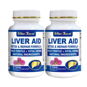 Liver Aid Detox Formula Supplier - OEM Custom Milk Thistle Herbs Support