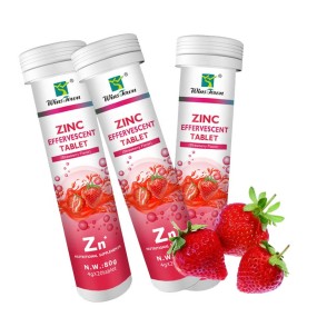 Zinc Effervescent Tablets Factory - OEM Custom Vitamin C Zinc 1000mg