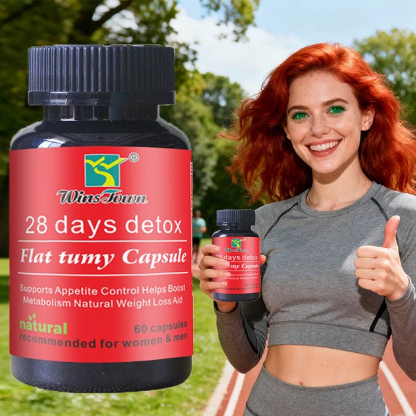 Detox Slimming Pills Supplier - OEM Custom 28 Day Flat Belly Fat Burn