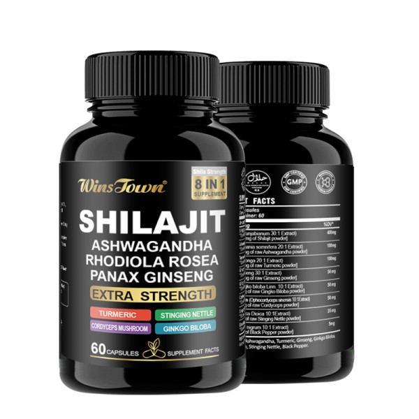 Energy Immunity Capsules Manufacturer - OEM Honey Ashwagandha Shilajit Formula