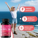 Krill Oil Soft Capsules Manufacturer - OEM Custom Astaxanthin Halal Omega-3