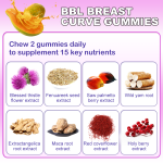 BBL Breast Curve Gummies Supplier - OEM Custom Hip Butt Enlargement Maca