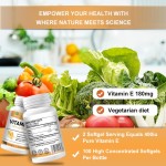 Vitamin E Soft Gel Capsules Manufacturer - Private Label Immunity Skin Support