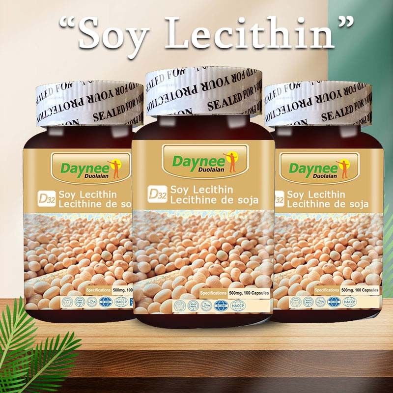 Soy Lecithin Capsules Supplier - Private Label Memory Sleep Vitamin E