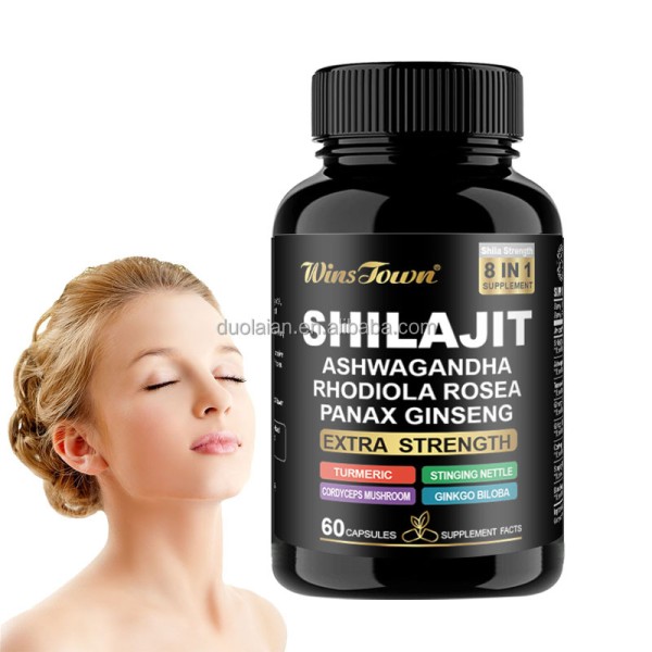 Health Supplements Capsules Supplier - OEM Custom Honey Ashwagandha Shilajit