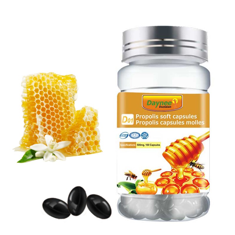 Propolis Vegan Capsules Factory - OEM Custom Beauty Detox Dietary Herbal
