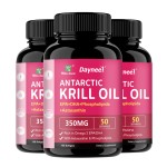 Krill Oil Soft Capsules Manufacturer - OEM Custom Astaxanthin Halal Omega-3