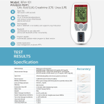 Renal Function Analyzer Supplier - RFM-101 Uric Acid Urea Creatinine