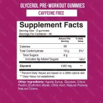 Pre-Workout Gummies Manufacturer - OEM Advanced Glycerol Formula