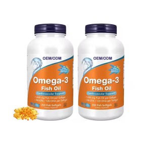 Omega 3 Fish Oil Supplier - Private Label Premium Health Softgels