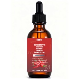 液体滴剂供应商 - 可定制辣椒甜菜根姜黄代谢