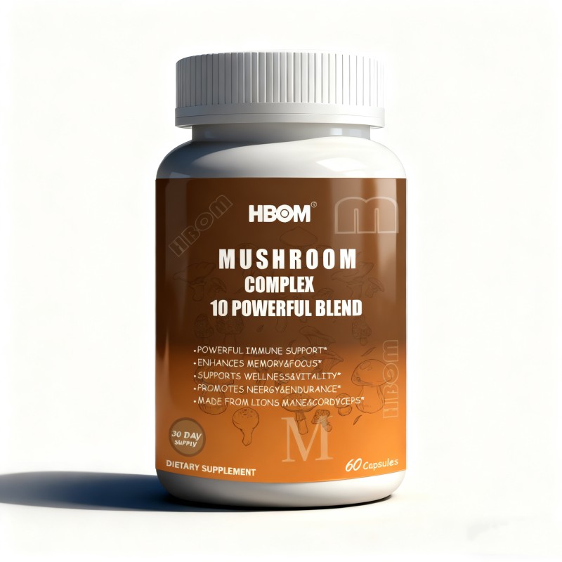 蘑菇复合胶囊生产厂家 - 可定制私标狮鬃南非醉茄