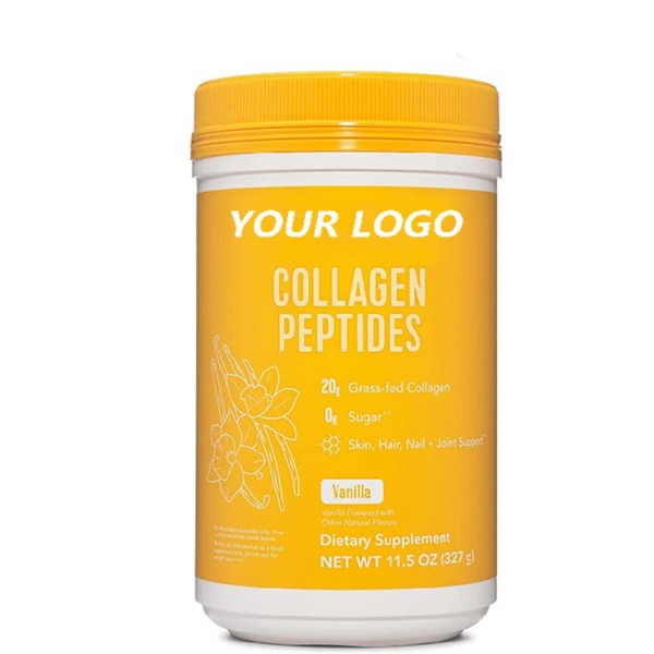 Wholesale Bovine Collagen Peptides Powder Protein Hydrolyzed Collagen Powder with Chocolate Flavor
