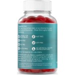 Biotin Hair Skin Nail Gummies Strawberry Flavor Gummies Sugar Free Manufacturer Wholesale