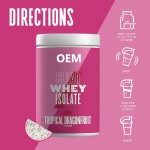 OEM Naturally Flavored Clear Whey Isolate Whey Protein Powder