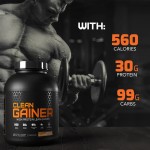 560 Quality Calories From Premium Proteins  Fast-fueling Carbohydrates, and Energy-packed Lipids  Clean Gainer - Chocolate