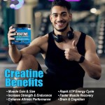 Tiktok Hot Sell Oem Private Label Creatine Monohydrate Gummies BCAA Pre Workout Gummies Weight Gain Gummy Candy Gym Supplement
