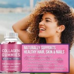 Tiktok Hot Sell Dietary Supplement Vegan Vitamins Gummy Natural Fruit Flavor Collagen Biotin Hair Skin Nails Gummies