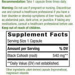 Private Label Amazon Hot Selling Natural Formulation Non-GMO Gluten Free Black Cohosh Root Capsule