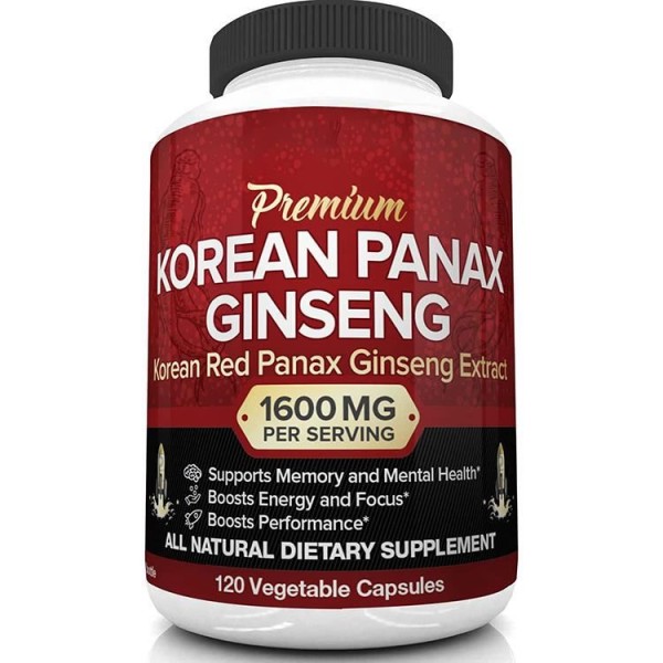 In Stock Low Moq Korean Panax Ginseng Capsule Promote Blood Circulation | Prevent Fatigue and Enhance Immunity
