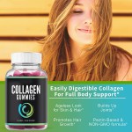 Private Label Vitamin and Supplements Hair Skin Nails Vegan Biotin Collagen Gummies
