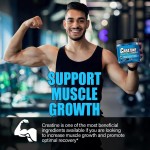 Tiktok Hot Sell Oem Private Label Creatine Monohydrate Gummies BCAA Pre Workout Gummies Weight Gain Gummy Candy Gym Supplement