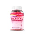 OEM ODM Factory Wholesale Digestive Support Urinary Health Balance PH Probiotic Gummies for Women