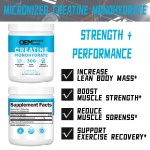 Private Label Creatine Monohydrate Powder 99%  Creatine Pre Workout Creatine Monohydrate Capsules