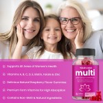 Private Label Factory Wholesale Support Holistic Health Daily Dietary Supplement Multivitamin Gummy for Women Vitamins Newborn