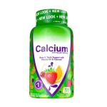 Private Label Sugar Free Vegetarian Improve Bone Health Vitamin D3 Calcium Gummies for Kids Men and Women