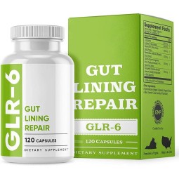 Natural Gut Repair Supplement L-Glutamine Licorice Root Natural GLR-6 Capsule