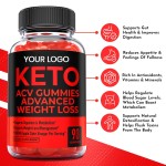 OEM ODM Factory Wholesale Healthy Supplement Reduce Appetite Increase Satiety Keto Apple Cider Vinegar Gummies
