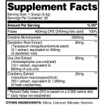 Pump-It-Up Creatine 50 Servings, Unflavored - Creatine Monohydrate with Dandelion, Uva Ursi, & Cranberry Extract