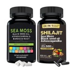 Sea Moss Capsules Factory - Hot Sale 7000mg with Ashwagandha