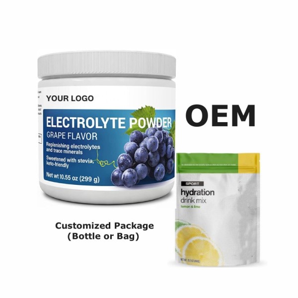 Electrolytes Powder Supplier - Private Label Zero Calorie