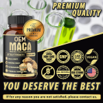 Maca Root Capsules Manufacturer - OEM Organic Natural Extract