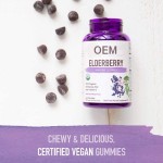 Elderberry Gummies Supplier - Private Label Organic Sambucus